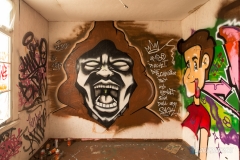 Street Art - Brown Mask