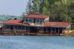 Panorama eines Schiffwracks.