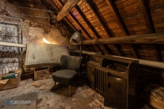 Frisiersalon Dachboden