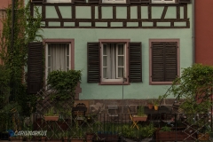Fenster mit Blick auf den Garten